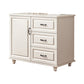 Modern Storage Chest Dresser Wood Dresser Storage Chest for Bedroom 31"L x 16"W x 29"H White Clearhalo 'Bedroom Furniture' 'Dressers & Chests' 'dressers_chests' 'furn' 'furn_dressers_chests' 'Furniture' 7638402