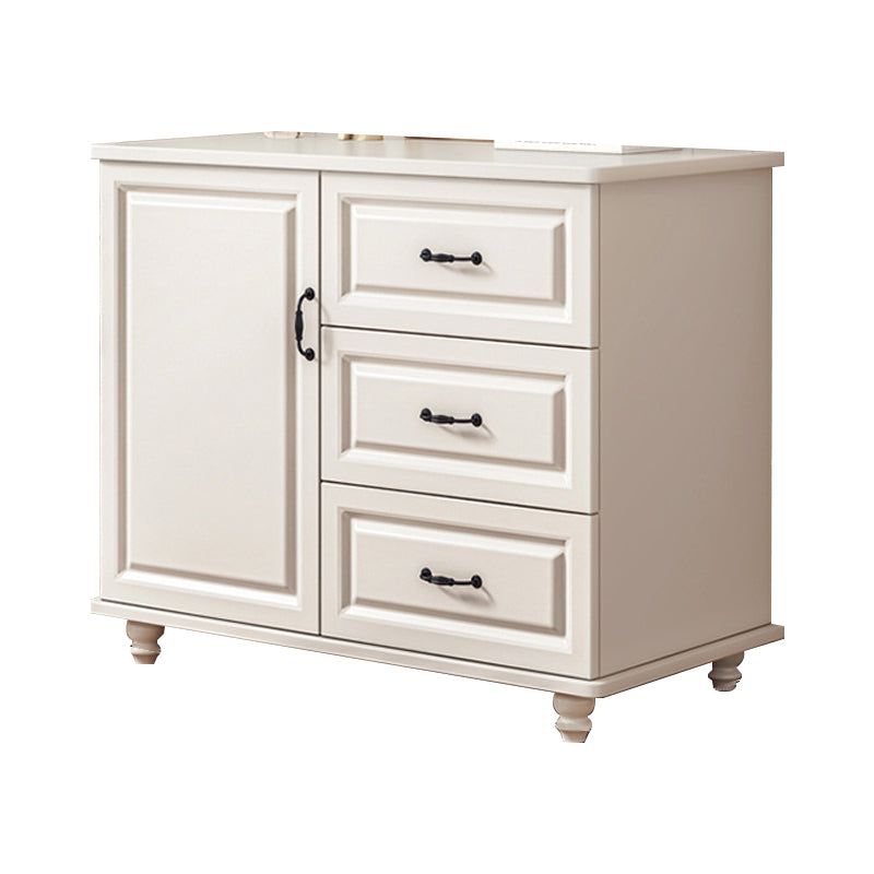 Modern Storage Chest Dresser Wood Dresser Storage Chest for Bedroom 31"L x 16"W x 29"H White Clearhalo 'Bedroom Furniture' 'Dressers & Chests' 'dressers_chests' 'furn' 'furn_dressers_chests' 'Furniture' 7638402