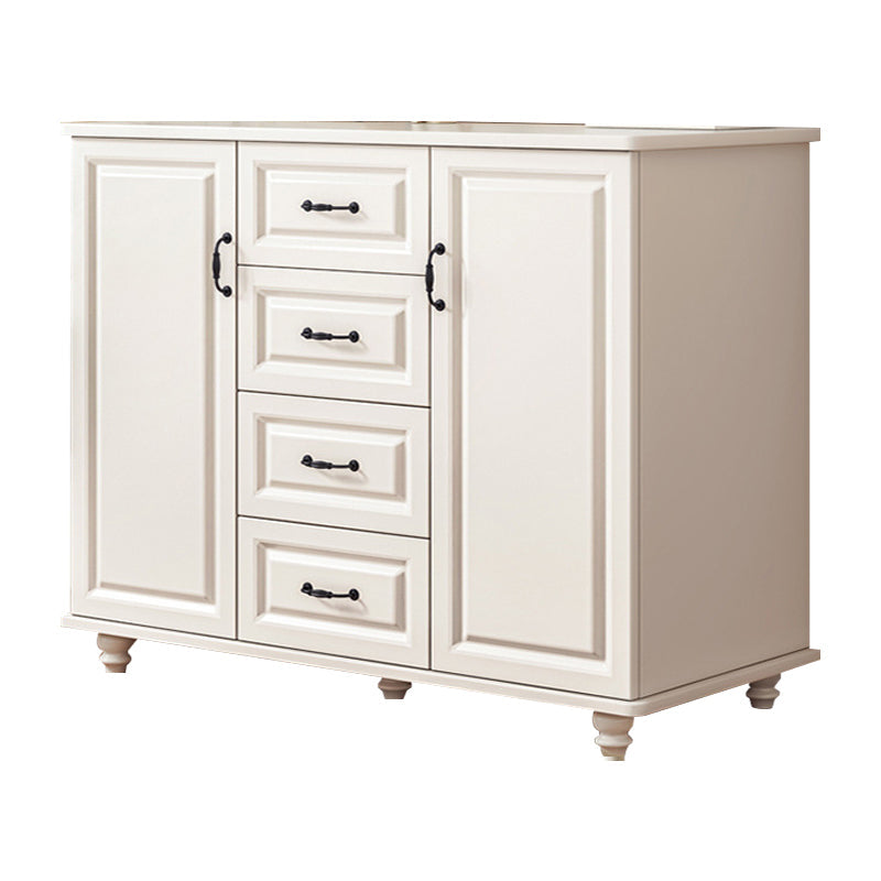 Modern Storage Chest Dresser Wood Dresser Storage Chest for Bedroom 47"L x 16"W x 35"H White Clearhalo 'Bedroom Furniture' 'Dressers & Chests' 'dressers_chests' 'furn' 'furn_dressers_chests' 'Furniture' 7638406