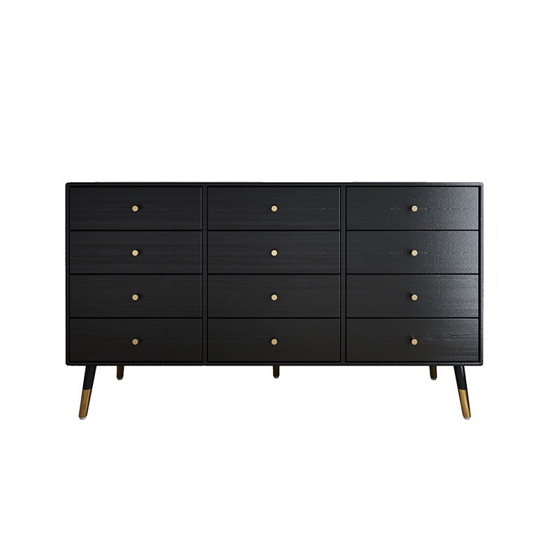 Glam Storage Chest Dresser Horizontal Storage Chest with Drawers Clearhalo 'Bedroom Furniture' 'Dressers & Chests' 'dressers_chests' 'furn' 'furn_dressers_chests' 'Furniture' 7638433
