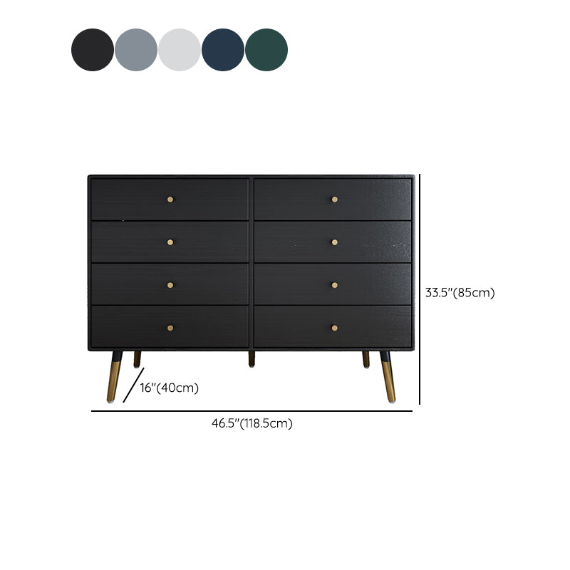 Glam Storage Chest Dresser Horizontal Storage Chest with Drawers Clearhalo 'Bedroom Furniture' 'Dressers & Chests' 'dressers_chests' 'furn' 'furn_dressers_chests' 'Furniture' 7638454
