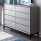 Modern Storage Chest Solid Wood Storage Chest Dresser with 8/6/4 Drawers