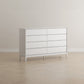 Modern Storage Chest Solid Wood Storage Chest Dresser with 8/6/4 Drawers