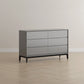 Modern Storage Chest Solid Wood Storage Chest Dresser with 8/6/4 Drawers