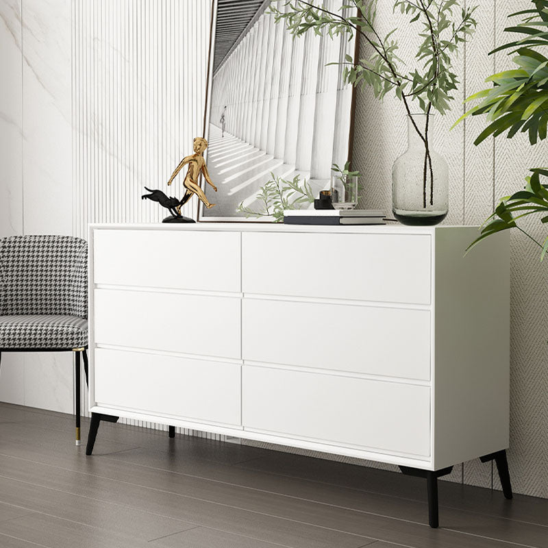 Modernismo tocador horizontal almacenamiento de madera cofre para casa