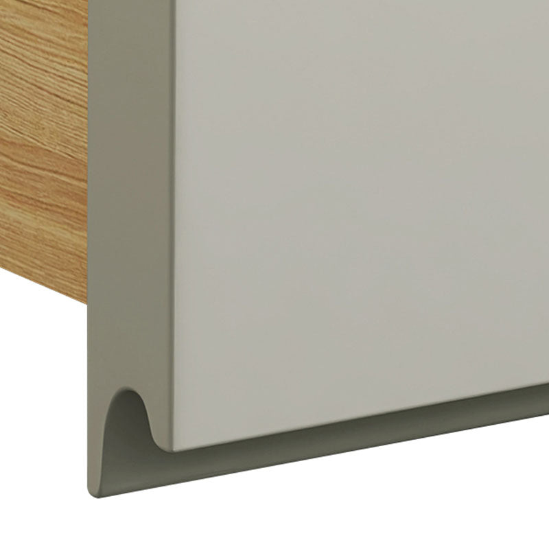 Modernismo tocador horizontal almacenamiento de madera cofre para casa