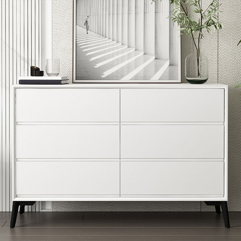 Modernismo tocador horizontal almacenamiento de madera cofre para casa