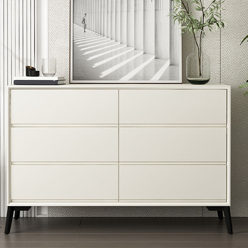 Modernismo tocador horizontal almacenamiento de madera cofre para casa