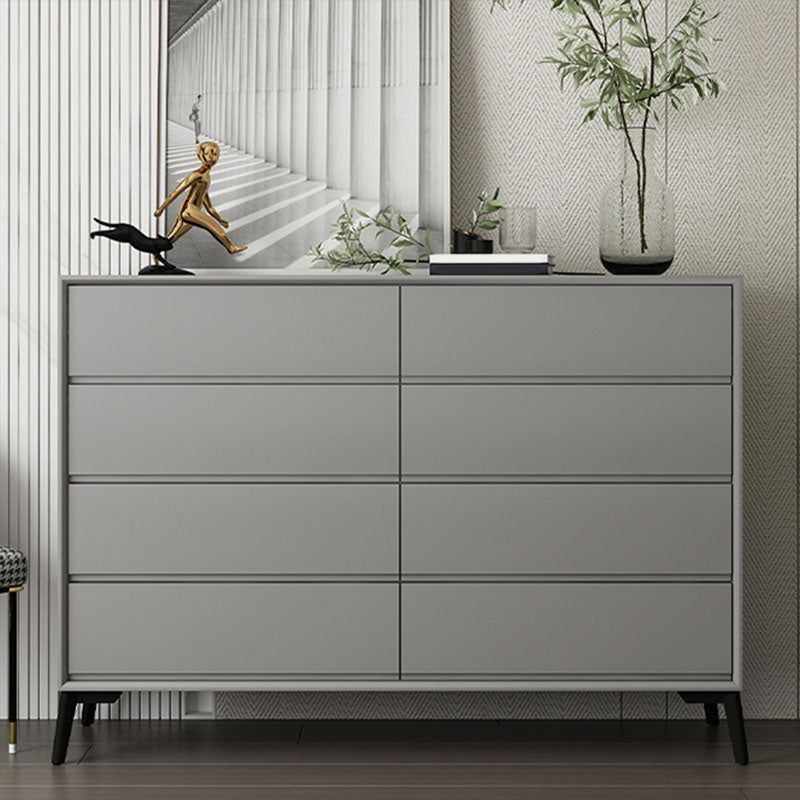 Modernismo tocador horizontal almacenamiento de madera cofre para casa