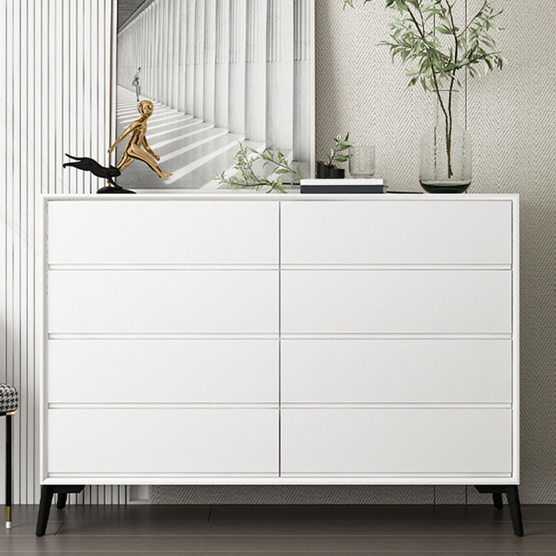 Modernismo tocador horizontal almacenamiento de madera cofre para casa