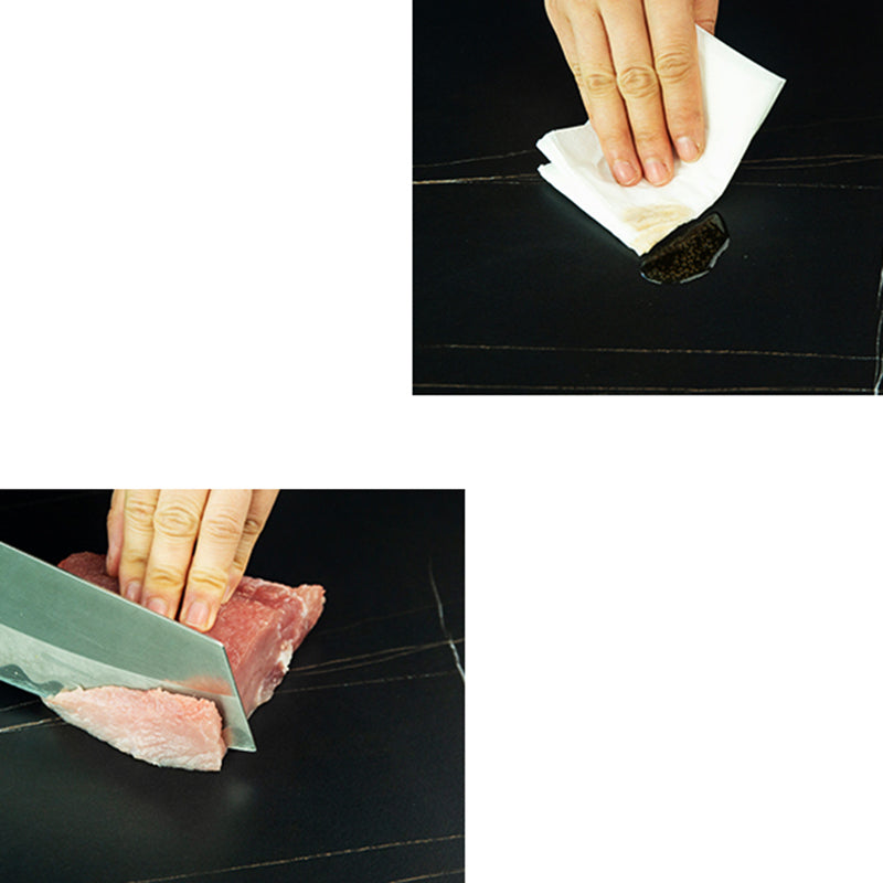 Bureau d'écriture en pierre industrielle bureau en métal rectangulaire pour le bureau