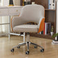 Modernism Desk Chair Armless Office Chair with Wheels for Office Gray 1 Piece Clearhalo 'furn' 'furn_office_chair' 'Furniture' 'Office Chairs' 'Office Furniture' 'office_chair' 7638908