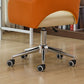 Modernism Desk Chair Armless Office Chair with Wheels for Office Clearhalo 'furn' 'furn_office_chair' 'Furniture' 'Office Chairs' 'Office Furniture' 'office_chair' 7638919