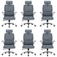 Removable Arms Office Chair Modern Tilt Mechanism No Distressing Ergonomic Slide Chair
