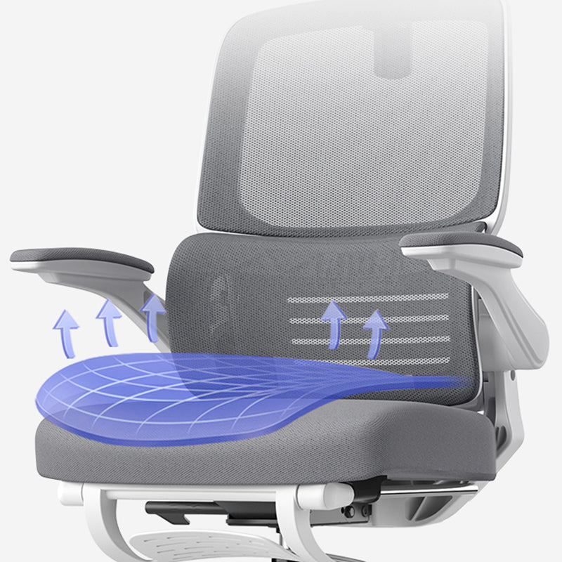 Removable Arms Office Chair Modern Tilt Mechanism No Distressing Ergonomic Slide Chair