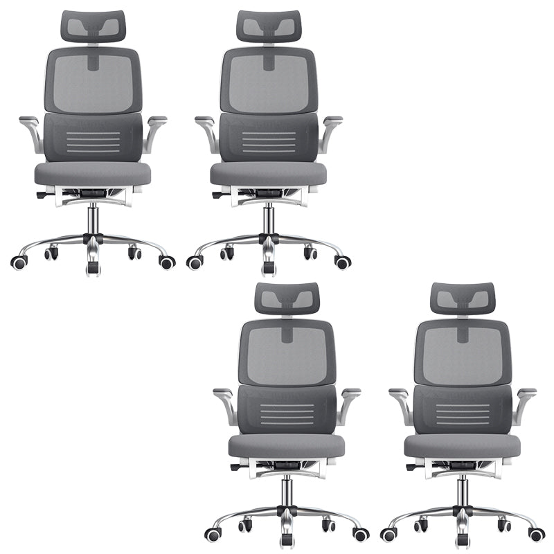 Removable Arms Office Chair Modern Tilt Mechanism No Distressing Ergonomic Slide Chair