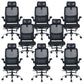 Removable Arms Office Chair Modern Tilt Mechanism No Distressing Ergonomic Slide Chair