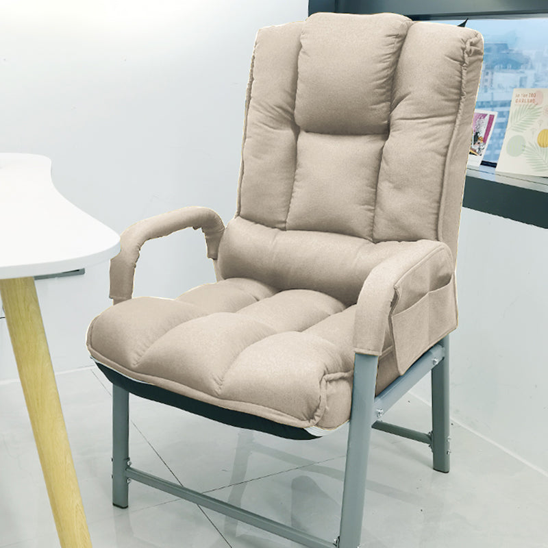 モダニズム固定武器室の椅子がオフィスのためのホイールズデスクチェアなし