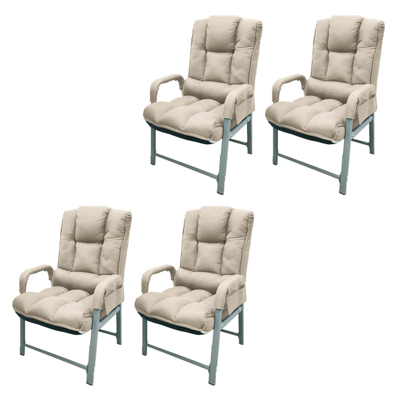 モダニズム固定武器室の椅子がオフィスのためのホイールズデスクチェアなし