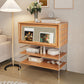 Closed Back Bookcase Modern Style Solid Wood Bookshelf with Shelves Clearhalo 'Bookcases' 'furn' 'furn_bookcases' 'Furniture' 'Office Furniture' 7639211