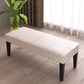 Modern Cushioned Seating Bench Rectangle Backless Bedroom Bench