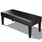 Modern Cushioned Seating Bench Rectangle Backless Bedroom Bench