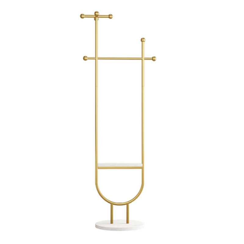 Zeitgenössischer Metallhalle-Hall-Stand 1-Shelf 70,87 "hoher Eingangshalle Baumbaum