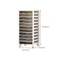 Contemporary Storage File Cabinet Transparent Vertical Filing Cabinet for Office