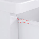 Armadio in plastica in stile moderno guardaroba per la casa con cassetti