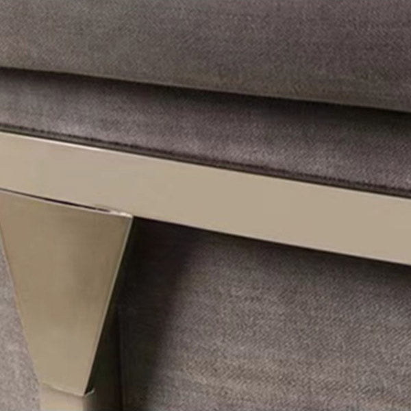 Esszimmerstuhl im Glamstil gepolsterten Armstuhl für Esszimmer