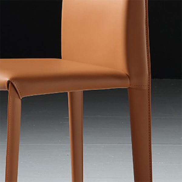 Modern Indoor Home Side Chair Faux Leather Upholstered Side Chair Clearhalo 'Dining Chairs' 'Dining Tables & Seating' 'dining_chair' 'furn' 'furn_dining_chair' 'Furniture' 'Kitchen & Dining Furniture' 7643663