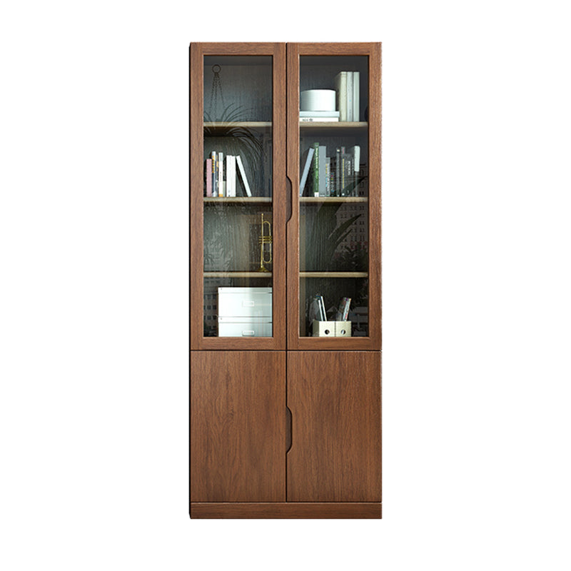 Almacenamiento de archivos contemporáneos Babyet Marco de madera Puertas de vidrio