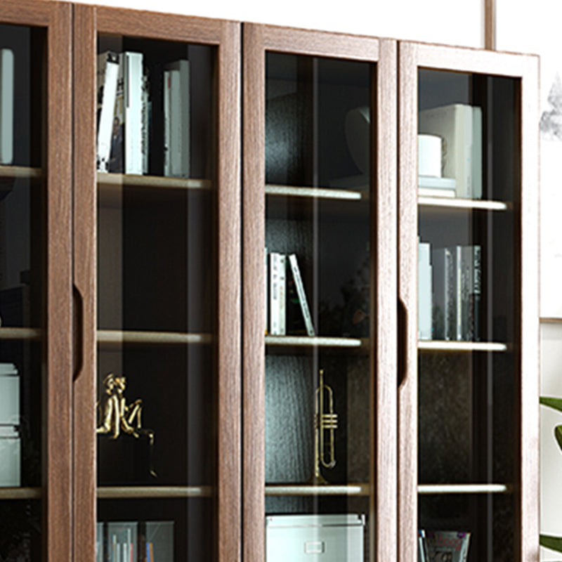 Almacenamiento de archivos contemporáneos Babyet Marco de madera Puertas de vidrio