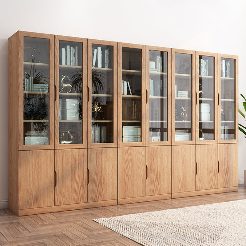 Almacenamiento de archivos contemporáneos Babyet Marco de madera Puertas de vidrio