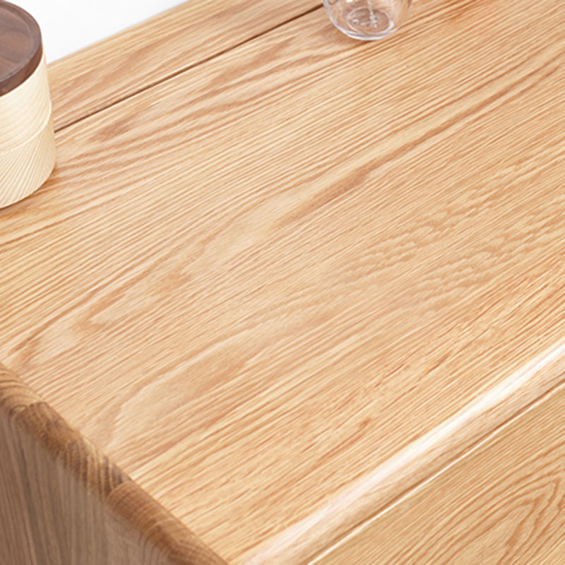 OAK L-Shape Home Writing Desk Drawer Cable Management Computer Ordink