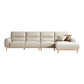 Contemporary Sewn Pillow Back Square Arm Sofa For Living Room