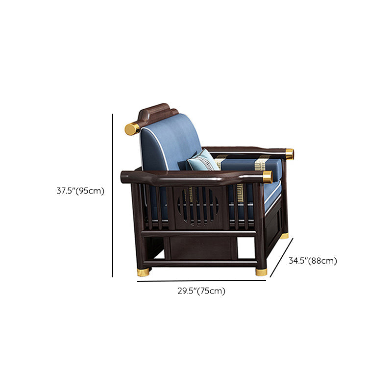 Divano in legno in legno in stile contemporaneo per soggiorno per soggiorno