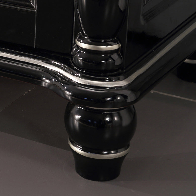 Scandinavian TV Media Stand Wooden Stand Console with Drawers Clearhalo 'furn' 'furn_tv_stands_entertainment_centers' 'Furniture' 'Living Room Furniture' 'TV Stands & Entertainment Centers' 'TV Stands & Media Storage Furniture' 'tv_stands_entertainment_centers' 7647135