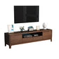 Open Storage TV Media Console Solid Wood TV Stand Console with Drawers Clearhalo 'furn' 'furn_tv_stands_entertainment_centers' 'Furniture' 'Living Room Furniture' 'TV Stands & Entertainment Centers' 'TV Stands & Media Storage Furniture' 'tv_stands_entertainment_centers' 7647231