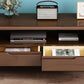 Open Storage TV Media Console Solid Wood TV Stand Console with Drawers Clearhalo 'furn' 'furn_tv_stands_entertainment_centers' 'Furniture' 'Living Room Furniture' 'TV Stands & Entertainment Centers' 'TV Stands & Media Storage Furniture' 'tv_stands_entertainment_centers' 7647233