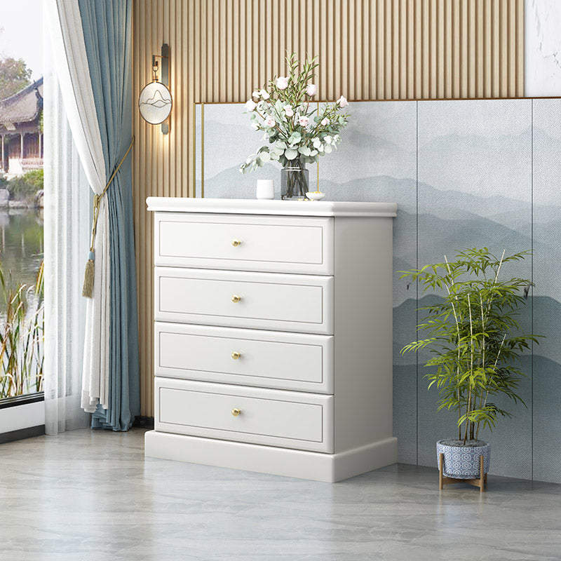 Cofensador de cofre de almacenamiento de madera maciza cofre de almacenamiento moderno con cajones