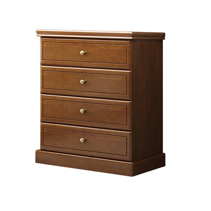 Cofensador de cofre de almacenamiento de madera maciza cofre de almacenamiento moderno con cajones