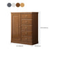 Cofensador de cofre de almacenamiento de madera maciza cofre de almacenamiento moderno con cajones