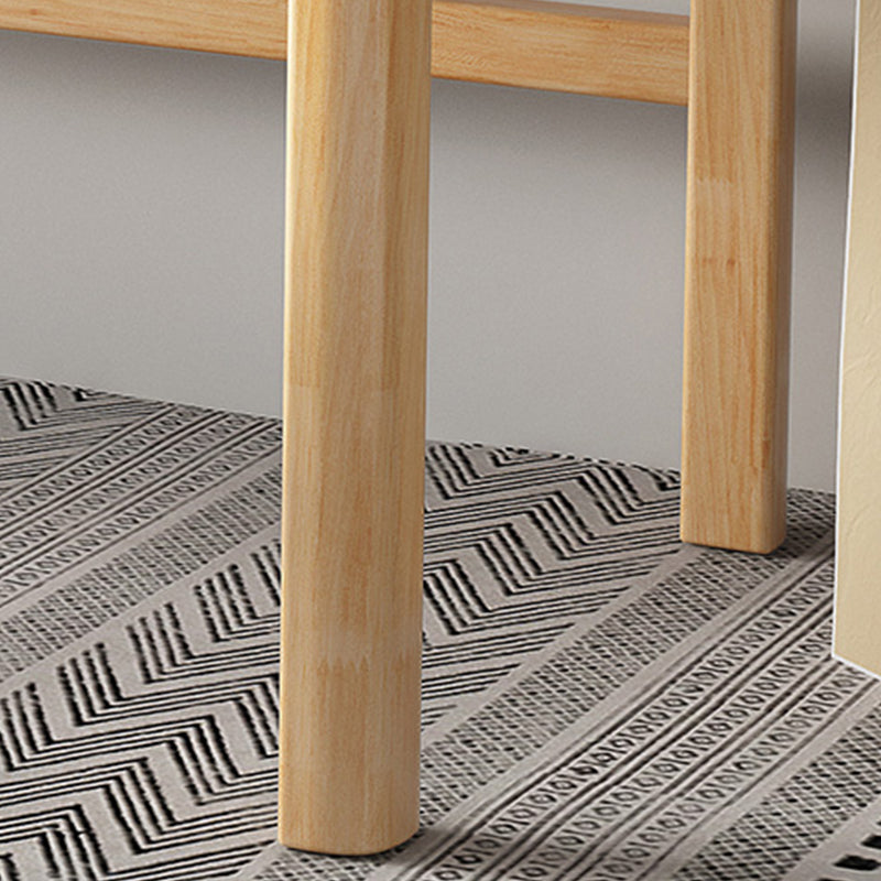 Bureau de bureau en bois de style contemporain Desk de forme de forme irrégulière en rose / vert / blanc