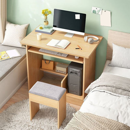 Bureau d'écriture en bois d'ingénierie Bureau rectangulaire contemporain pour le bureau