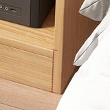 Bureau d'écriture en bois d'ingénierie Bureau rectangulaire contemporain pour le bureau