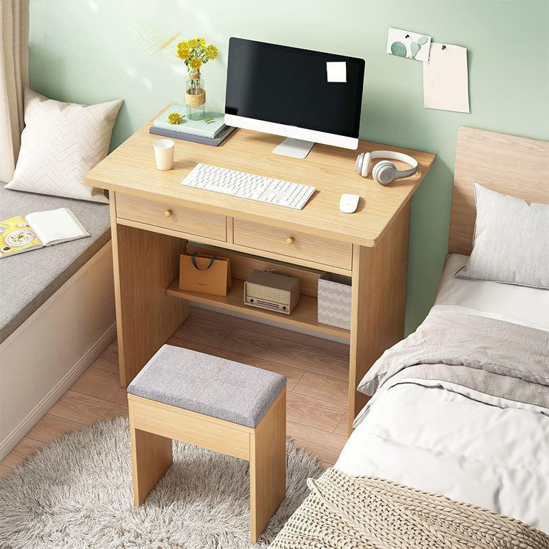 Bureau d'écriture en bois d'ingénierie Bureau rectangulaire contemporain pour le bureau