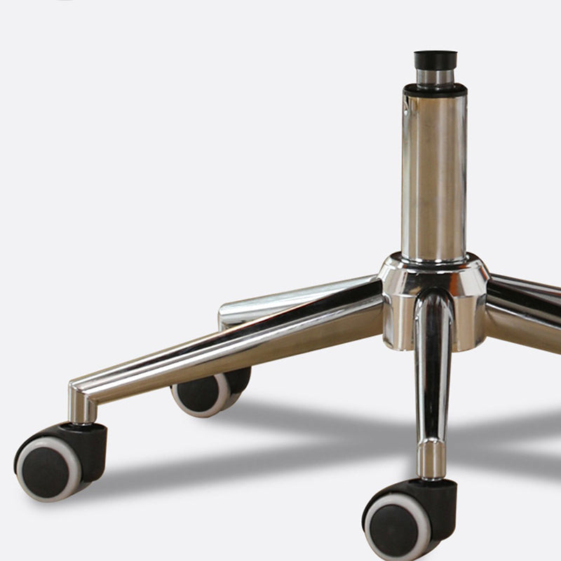 Silla de oficina sin brazo silla de escritorio contemporánea con ruedas para sala de estar