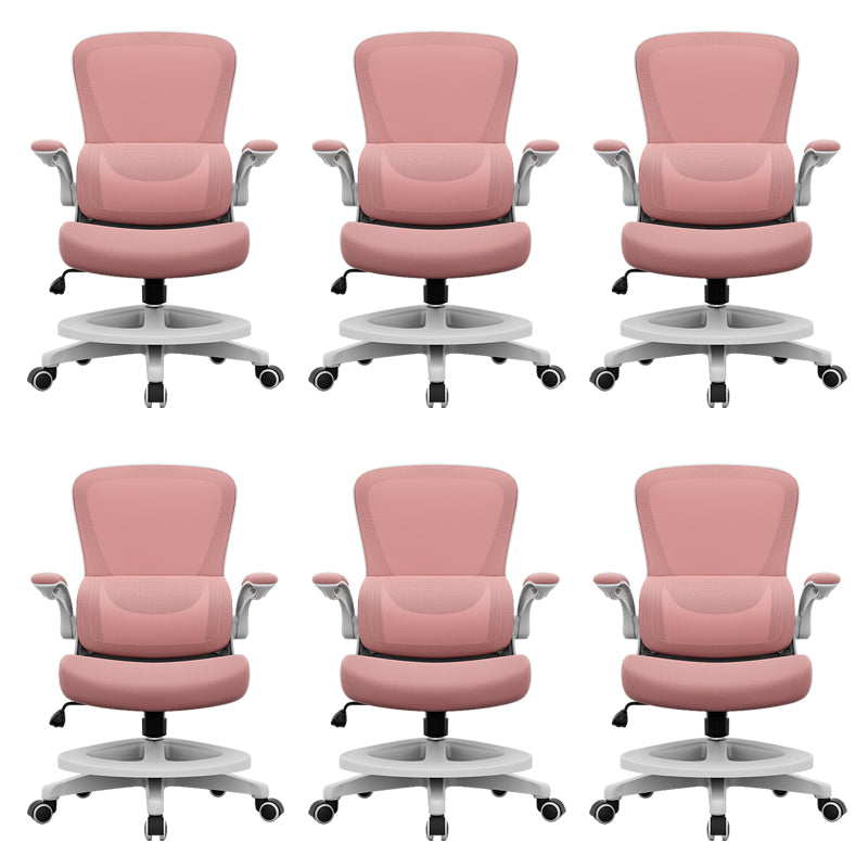 Silla de escritorio de brazos extraíbles modernos sin angustia silla de diapositivas ergonómica con ruedas