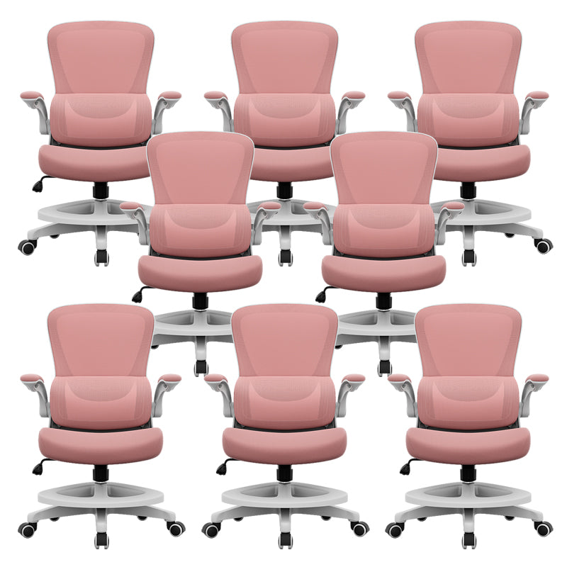 Silla de escritorio de brazos extraíbles modernos sin angustia silla de diapositivas ergonómica con ruedas